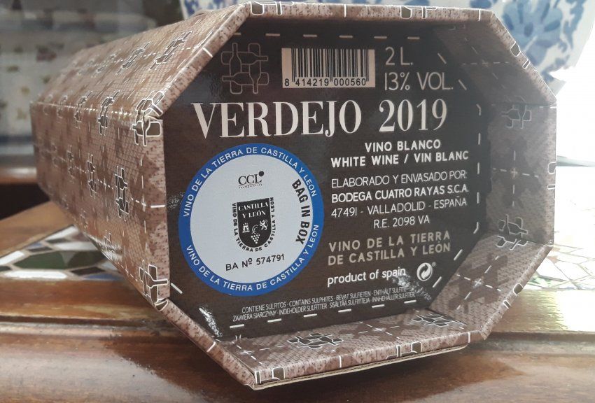 Verdejo bag in box 2 litros