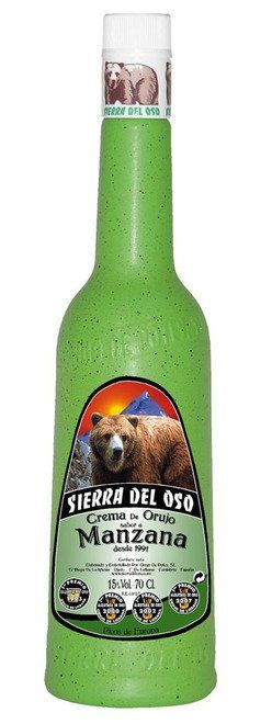 Crema de orujo sabor manzana