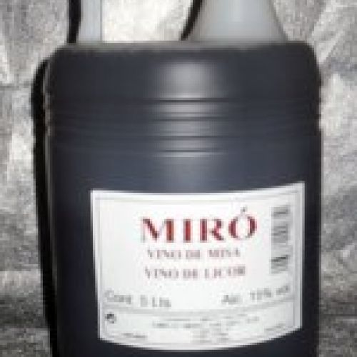 Vino de Misa Miró (Garrafa 5 Litros)