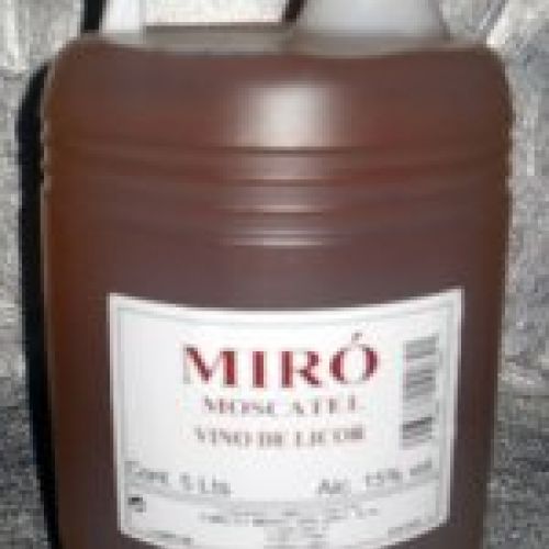 Vino Moscatel Miró (Garrafa 5 Litros)