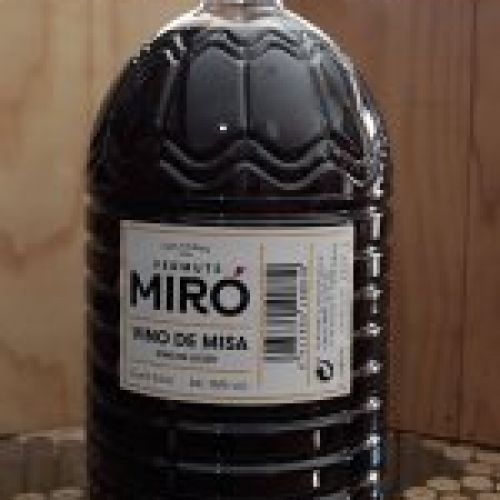 Vino de Misa Miró (Garrafa 5 Litros)