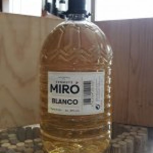 Vermouth Blanco Miró (Garrafa 5 Litros)
