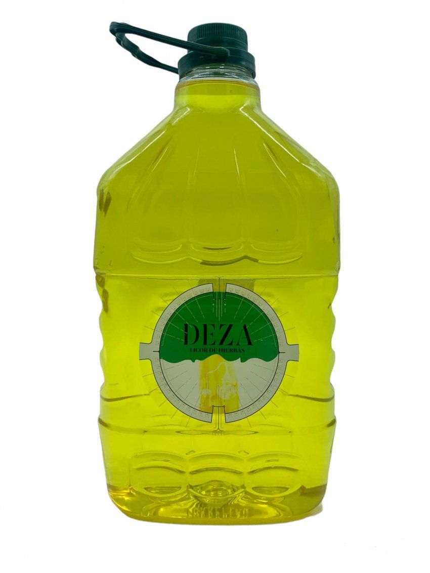 Licor de Hierbas Deza. Garrafa 3 litros