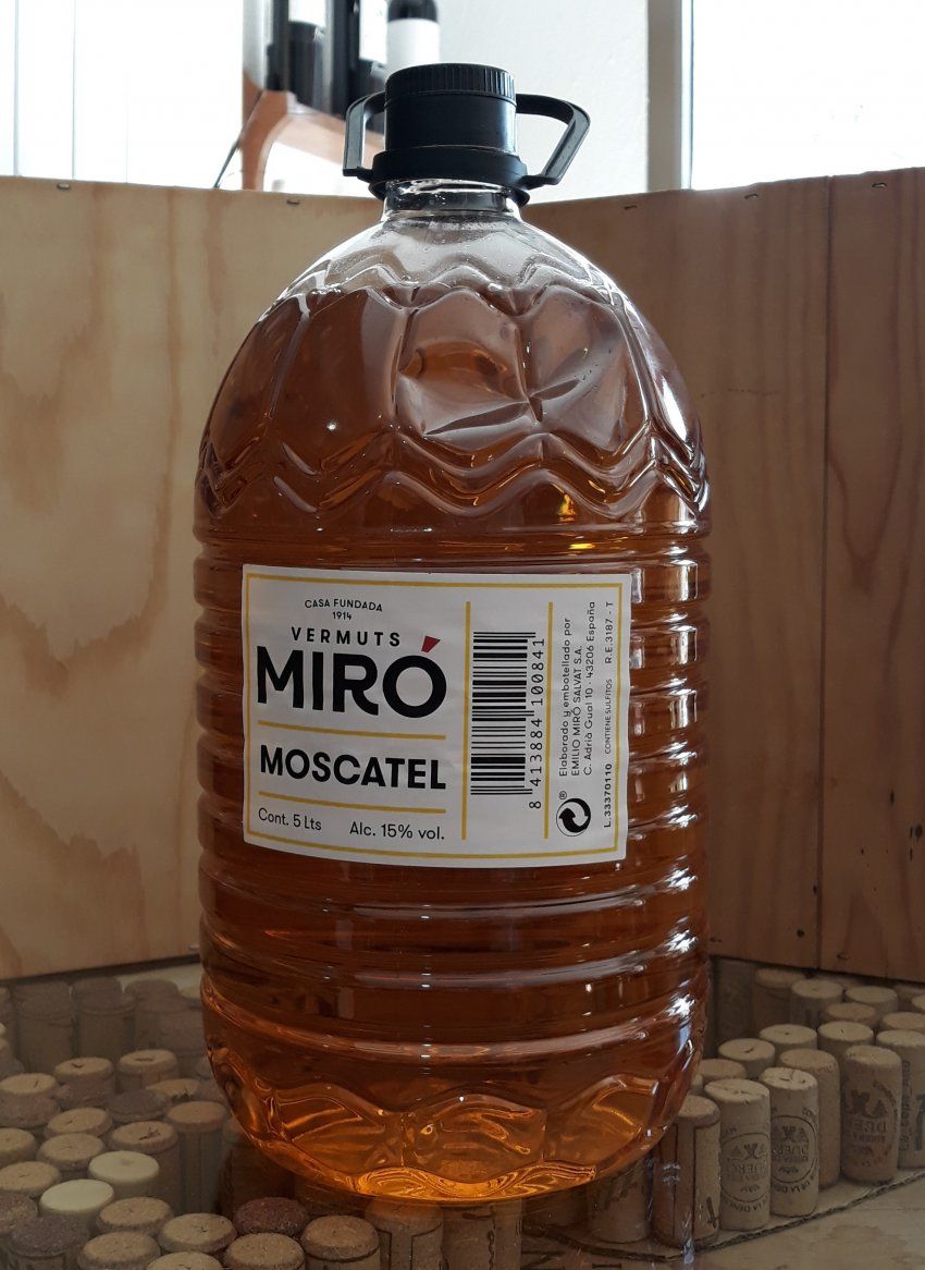 Vino Moscatel Miró (Garrafa 5 Litros)