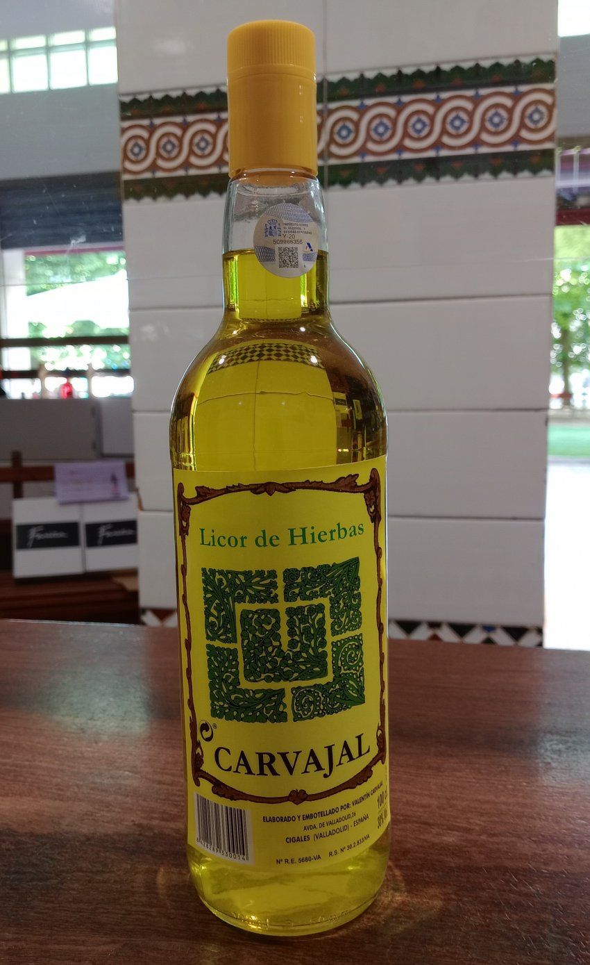 Licor de Hierbas Carvajal 1 litro