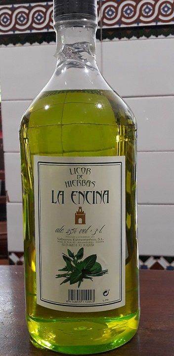 Licor de Hierbas. La Encina. Garrafa 3 litros.