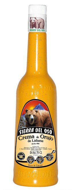 Crema de orujo de Liébana. Sierra del Oso