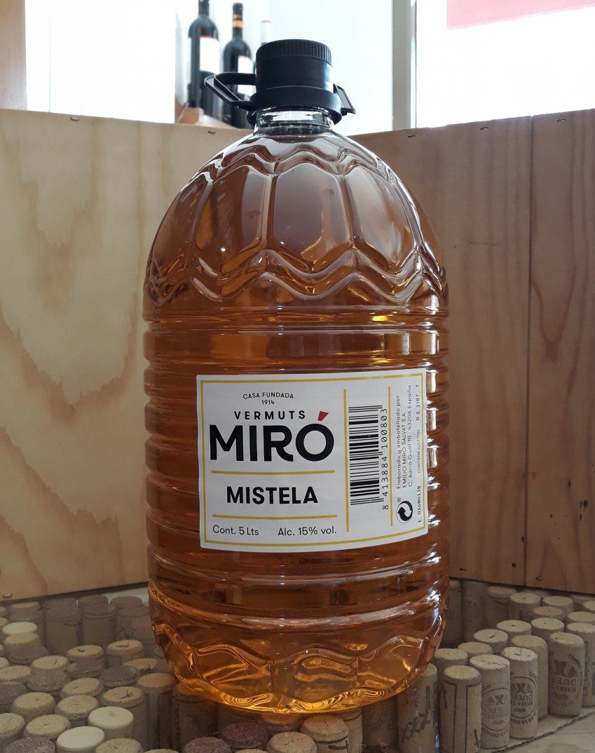 Vino Mistela Miró (Garrafa 5 Litros)