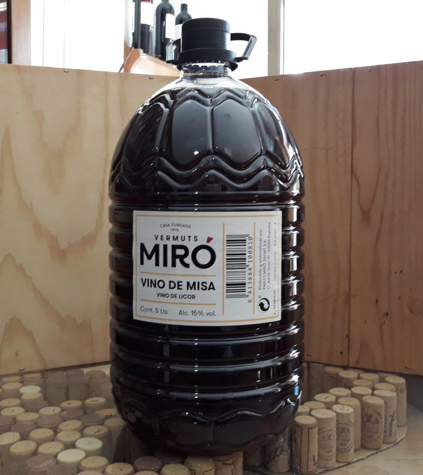 Vino de Misa Miró (Garrafa 5 Litros)