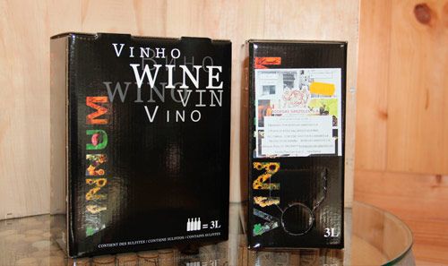 Envasado bag in box de vino